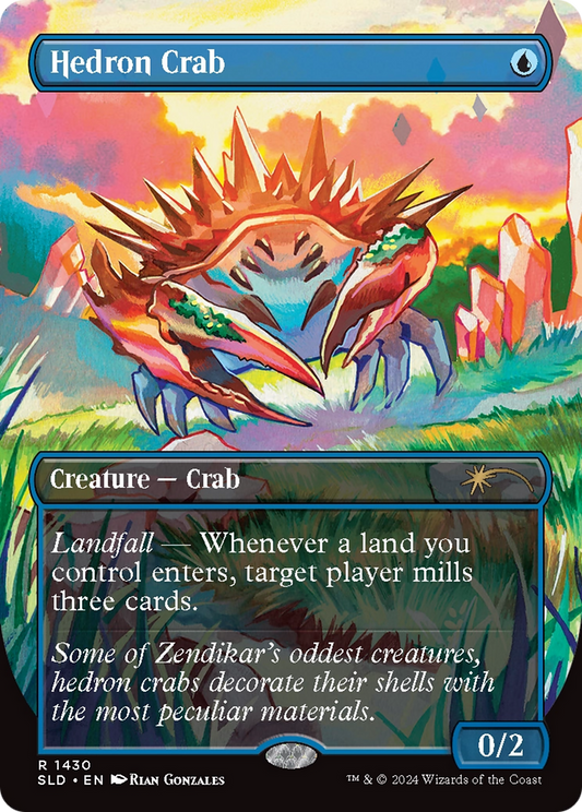 Hedron Crab (SLD-1430) (Borderless)