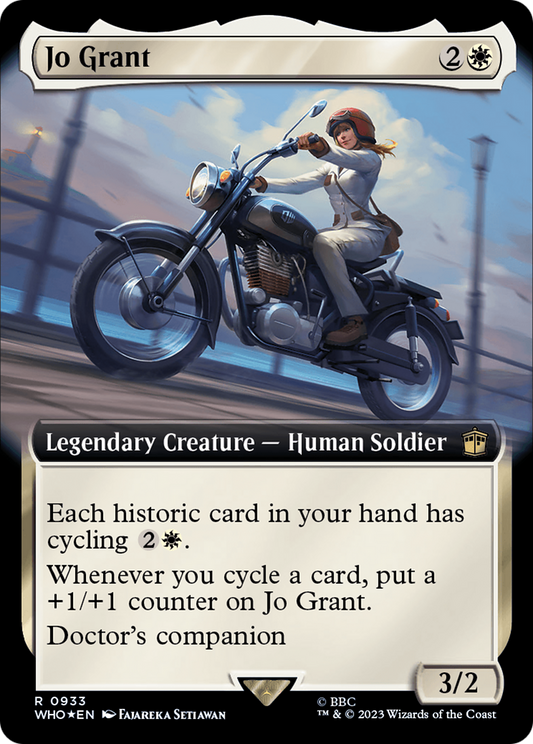 Jo Grant (WHO-933) (Extended Art) (Surge Foil)