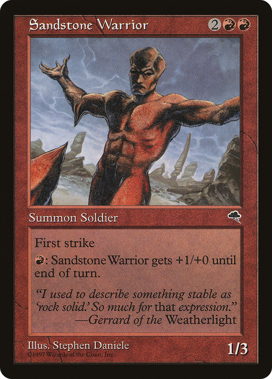 Sandstone Warrior (TMP-199)