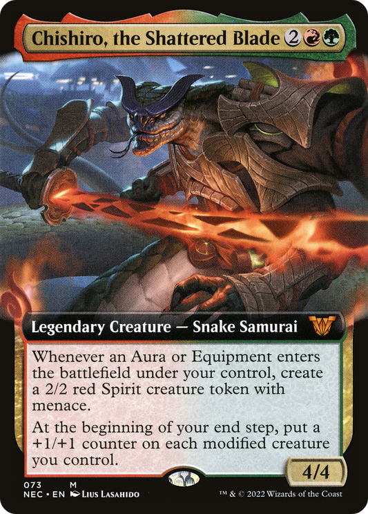 Chishiro, the Shattered Blade (NEC-073) (Extended Art)
