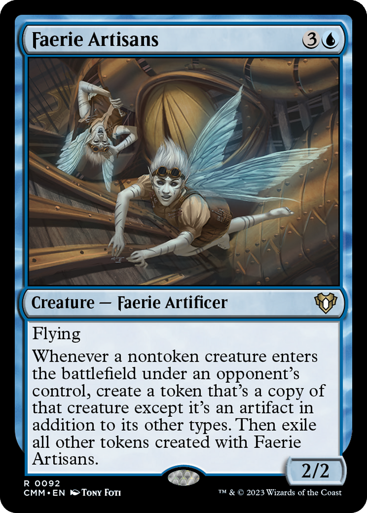 Faerie Artisans (CMM-092) (Foil)