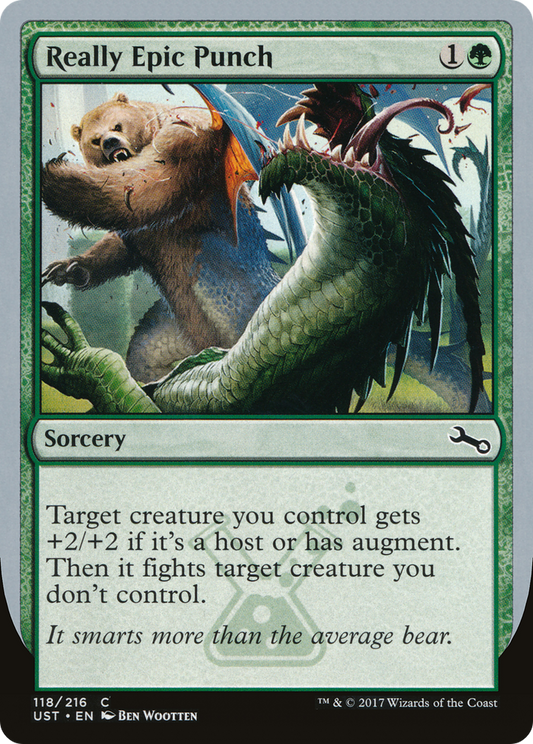 Really Epic Punch (UST-118) (Foil)