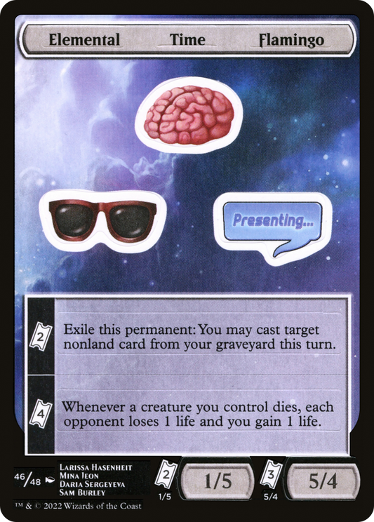 Elemental Time Flamingo (UNF-046)