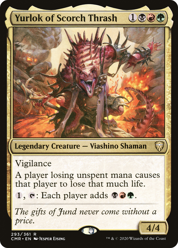 Yurlok of Scorch Thrash (CMR-293) (Foil)