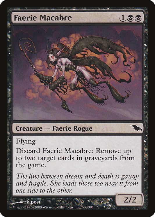 Faerie Macabre (SHM-066) (Foil)