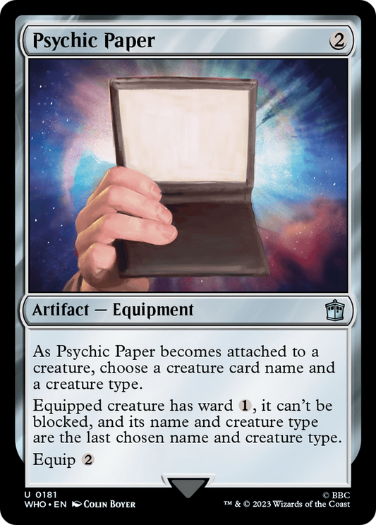 Psychic Paper (WHO-181)