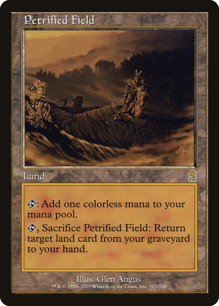 Petrified Field (ODY-323) (Foil)