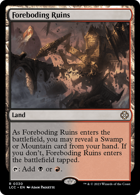 Foreboding Ruins (LCC-330)