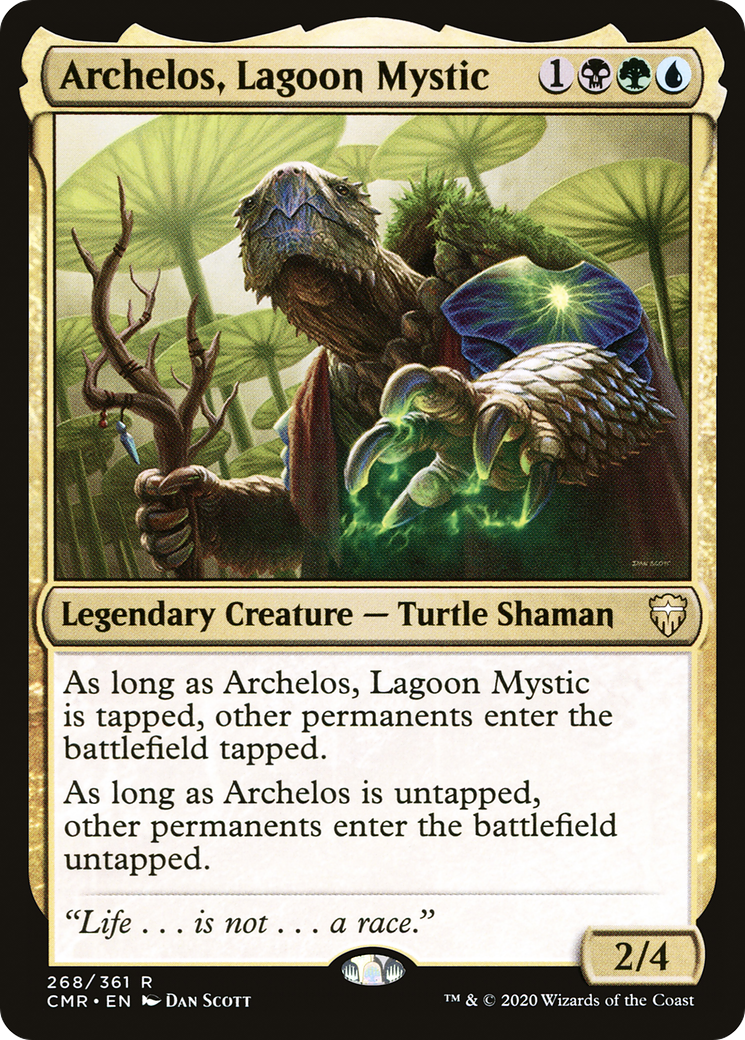 Archelos, Lagoon Mystic (CMR-268) (Foil)