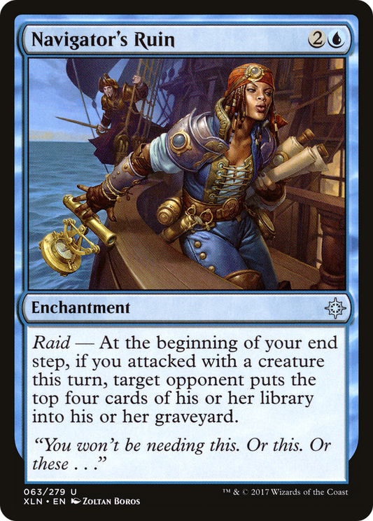 Navigator's Ruin (XLN-063) (Foil)