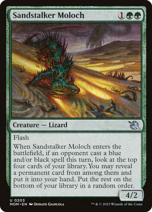 Sandstalker Moloch (MOM-203) (Foil)