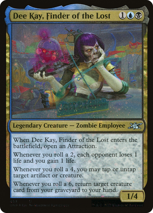 Dee Kay, Finder of the Lost (UNF-453) (Galaxy Foil)