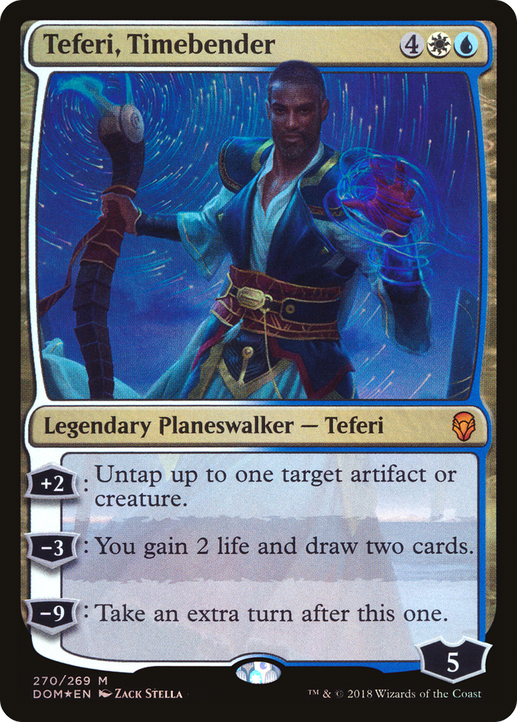 Teferi, Timebender (DOM-270) (Foil)