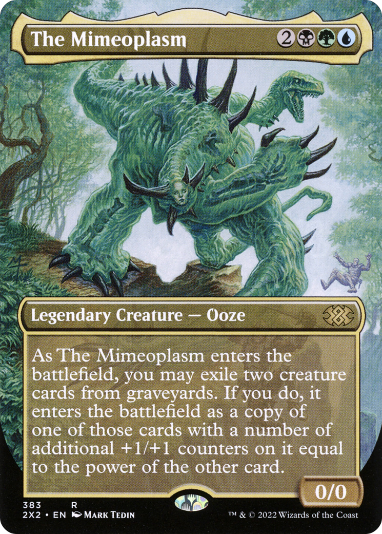 The Mimeoplasm (2X2-383) (Borderless)