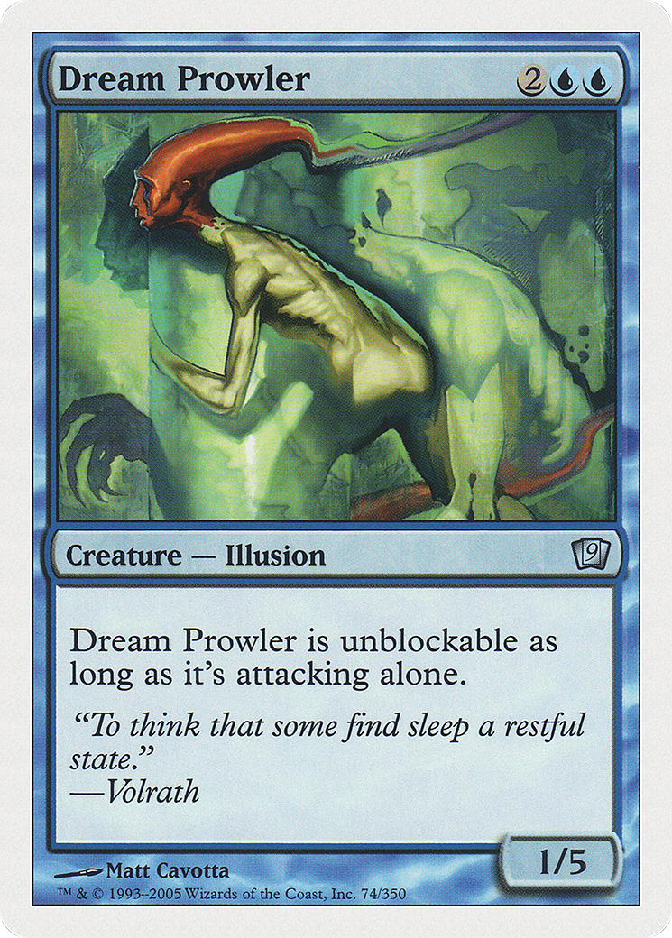 Dream Prowler (9ED-074★) (Foil)