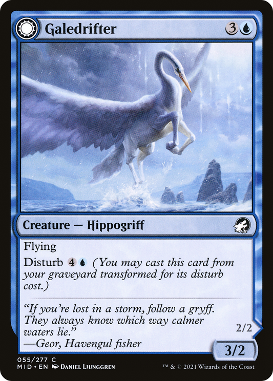 Galedrifter // Waildrifter (MID-055) (Foil)