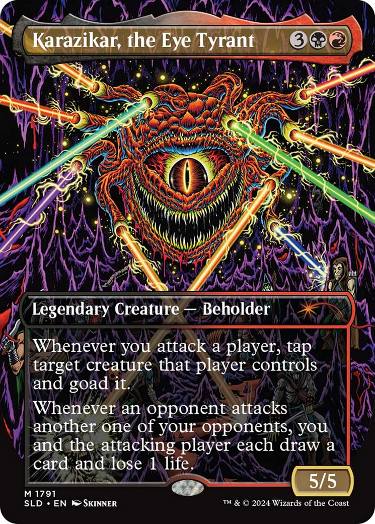 Karazikar, the Eye Tyrant (SLD-1791) (Borderless)