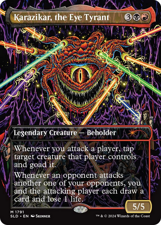 Karazikar, the Eye Tyrant (SLD-1791) (Borderless)