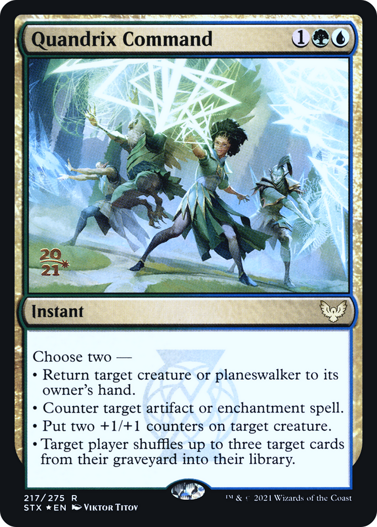 Quandrix Command (PRE-217S) (Foil)