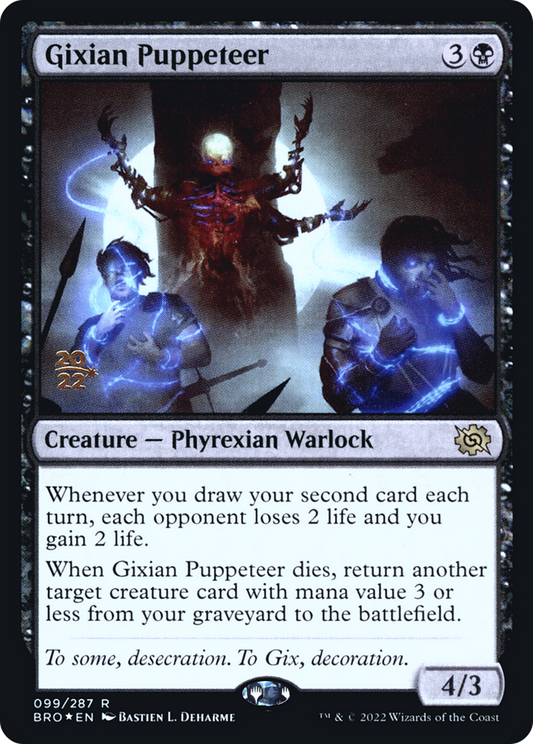 Gixian Puppeteer (PRE-99S) (Foil)