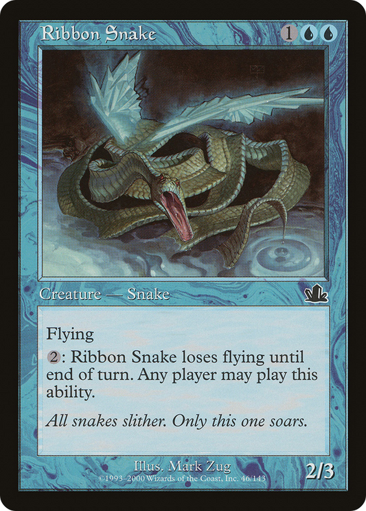 Ribbon Snake (PCY-046) (Foil)