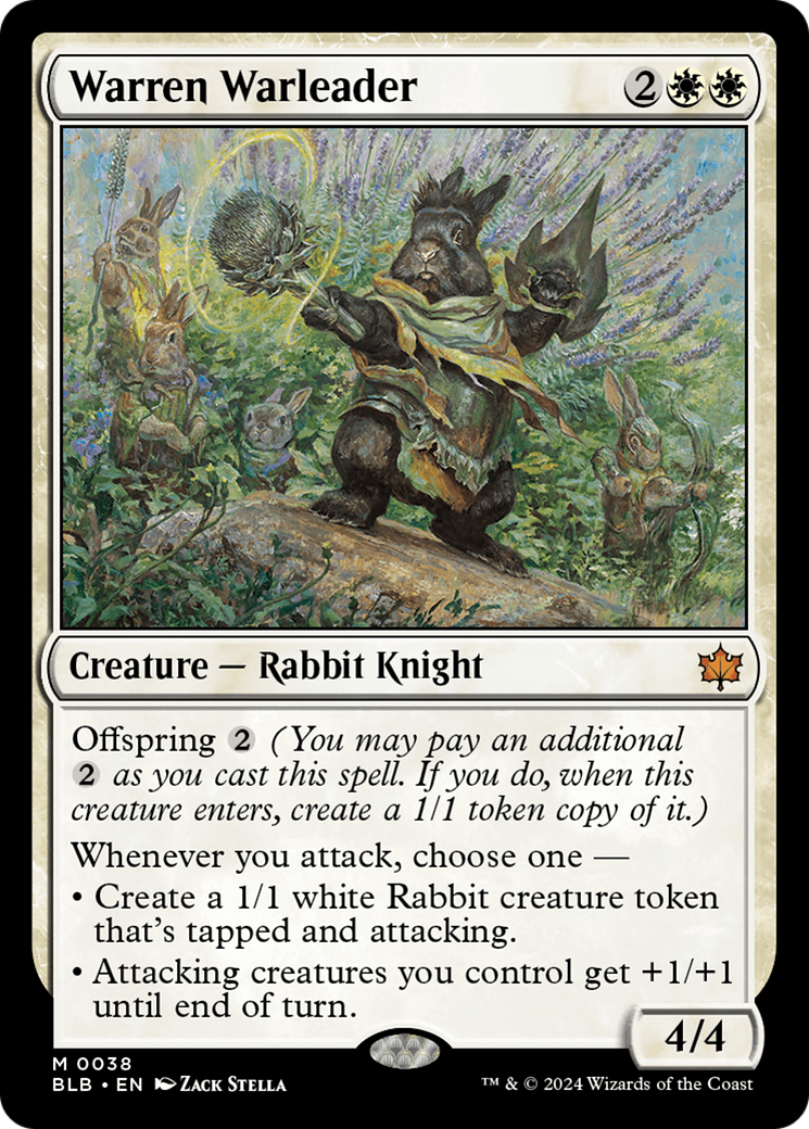 Warren Warleader (BLB-038) (Foil)