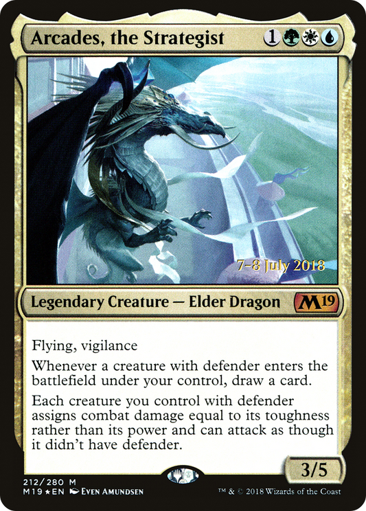 Arcades, the Strategist (PRE-212S) (Foil)