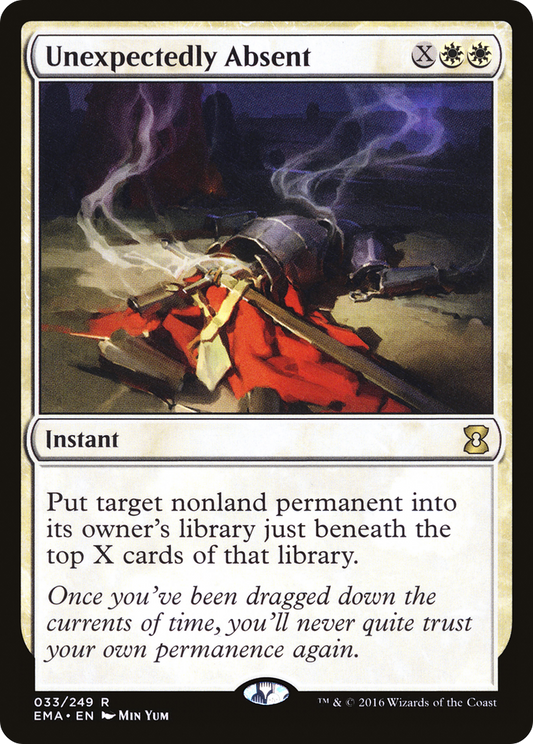 Unexpectedly Absent (EMA-033) (Foil)