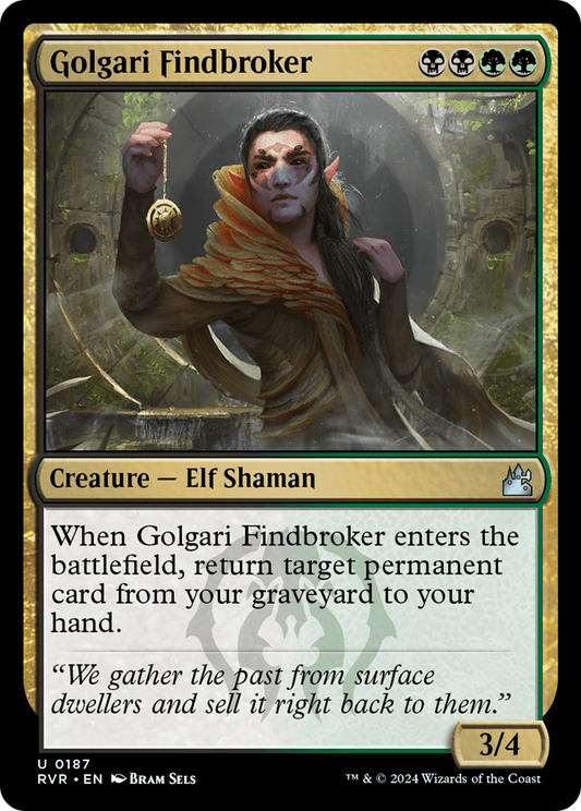 Golgari Findbroker (RVR-187)