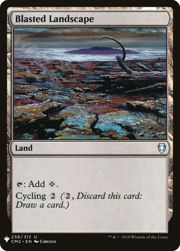 Blasted Landscape (LIST-CM2-238)