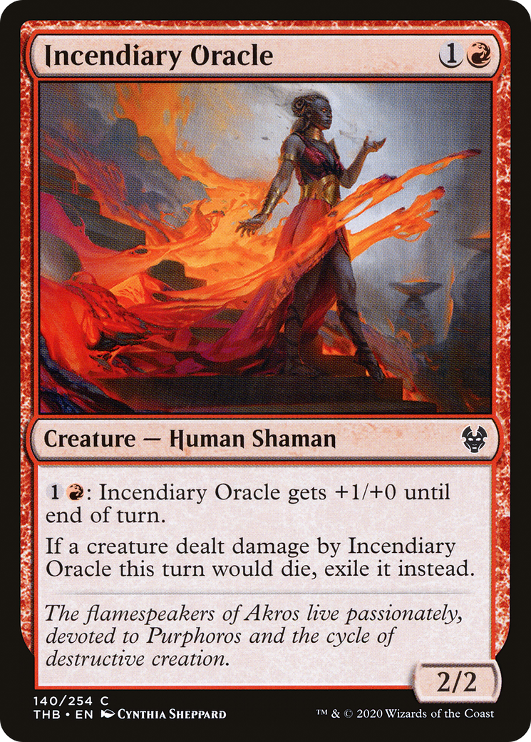 Incendiary Oracle (THB-140) (Foil)