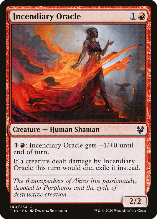 Incendiary Oracle (THB-140) (Foil)