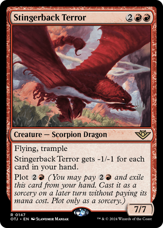 Stingerback Terror (PPOTJ-147P) (Foil)
