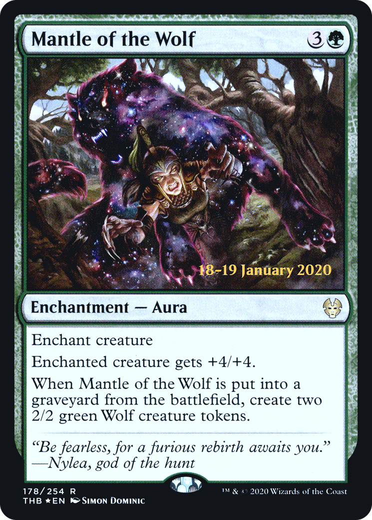 Mantle of the Wolf (PRE-178S) (Foil)