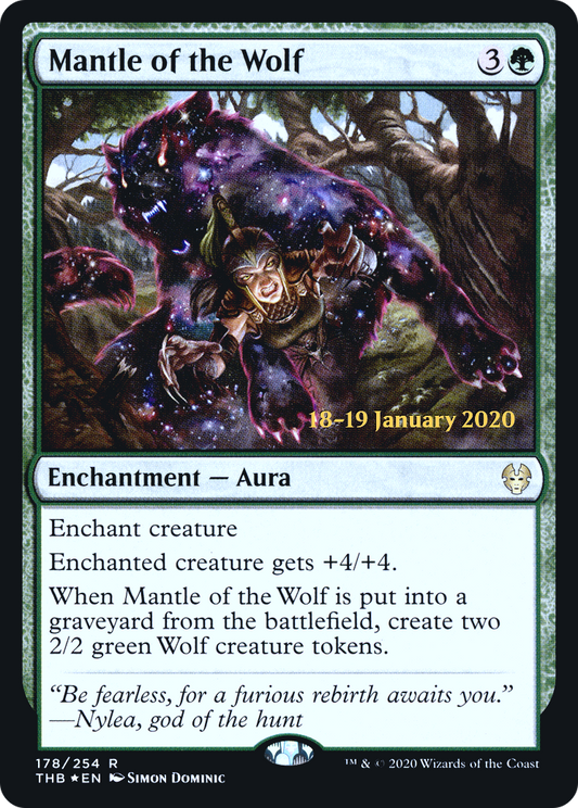 Mantle of the Wolf (PRE-178S) (Foil)