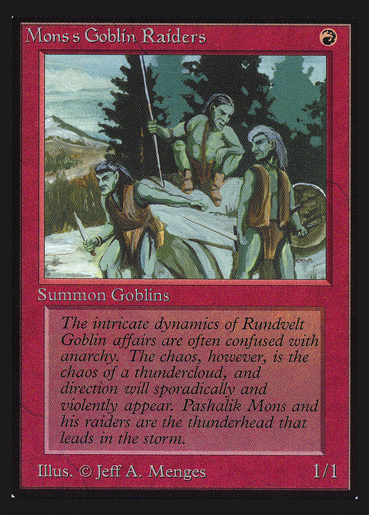 Mons's Goblin Raiders (CED-165)