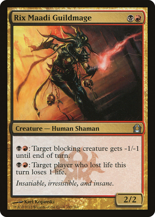 Rix Maadi Guildmage (RTR-192) (Foil)