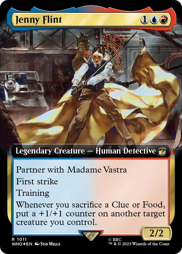 Jenny Flint (WHO-1011) (Extended Art) (Surge Foil)