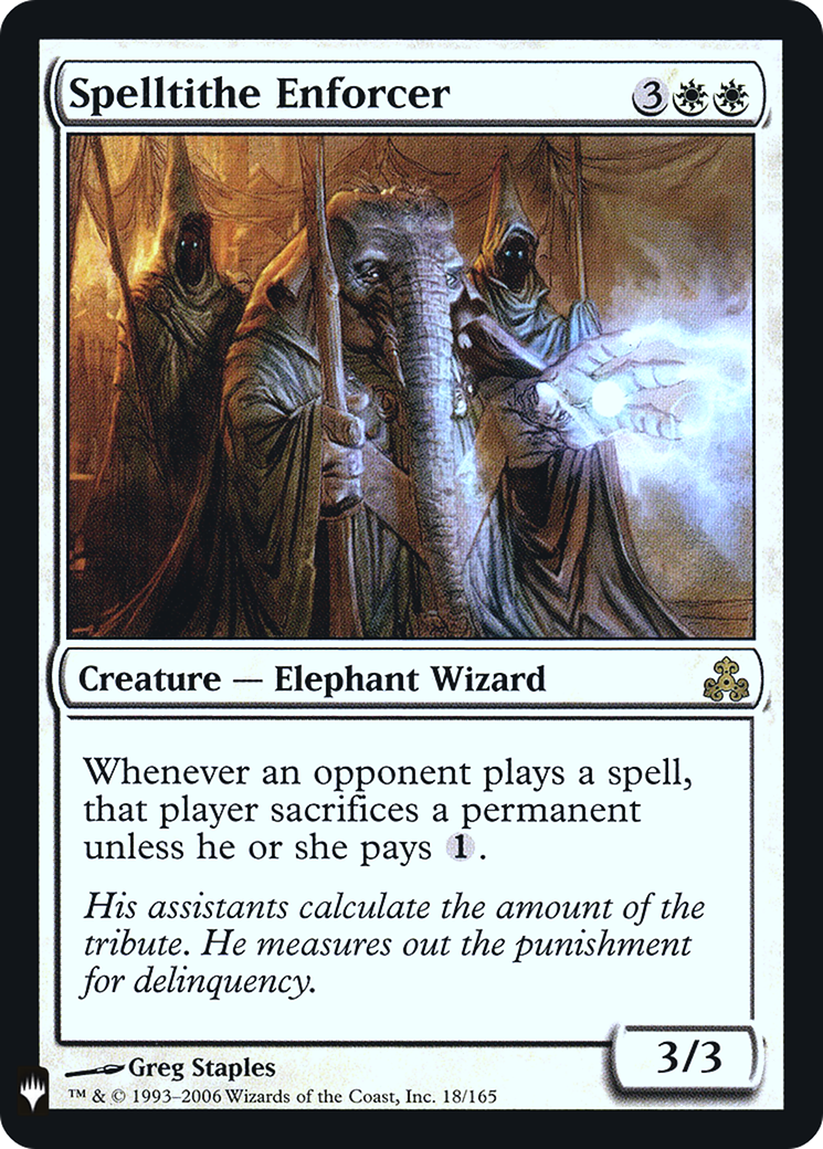 Spelltithe Enforcer (LIST-GPT-18) (Foil)