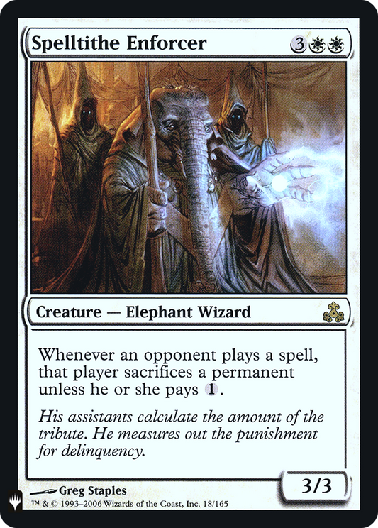 Spelltithe Enforcer (LIST-GPT-18) (Foil)
