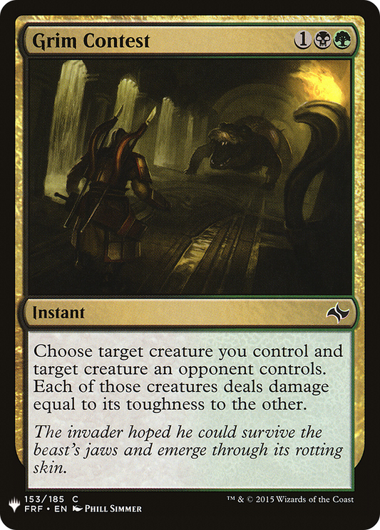 Grim Contest (LIST-FRF-153)