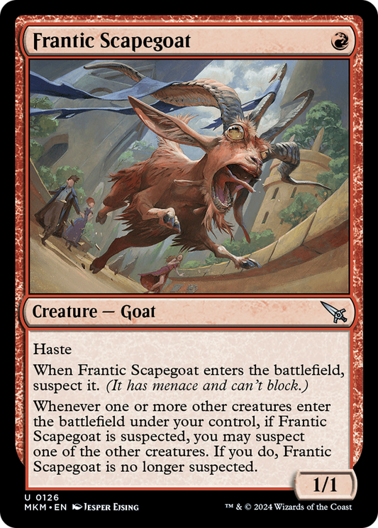 Frantic Scapegoat (MKM-126) (Foil)