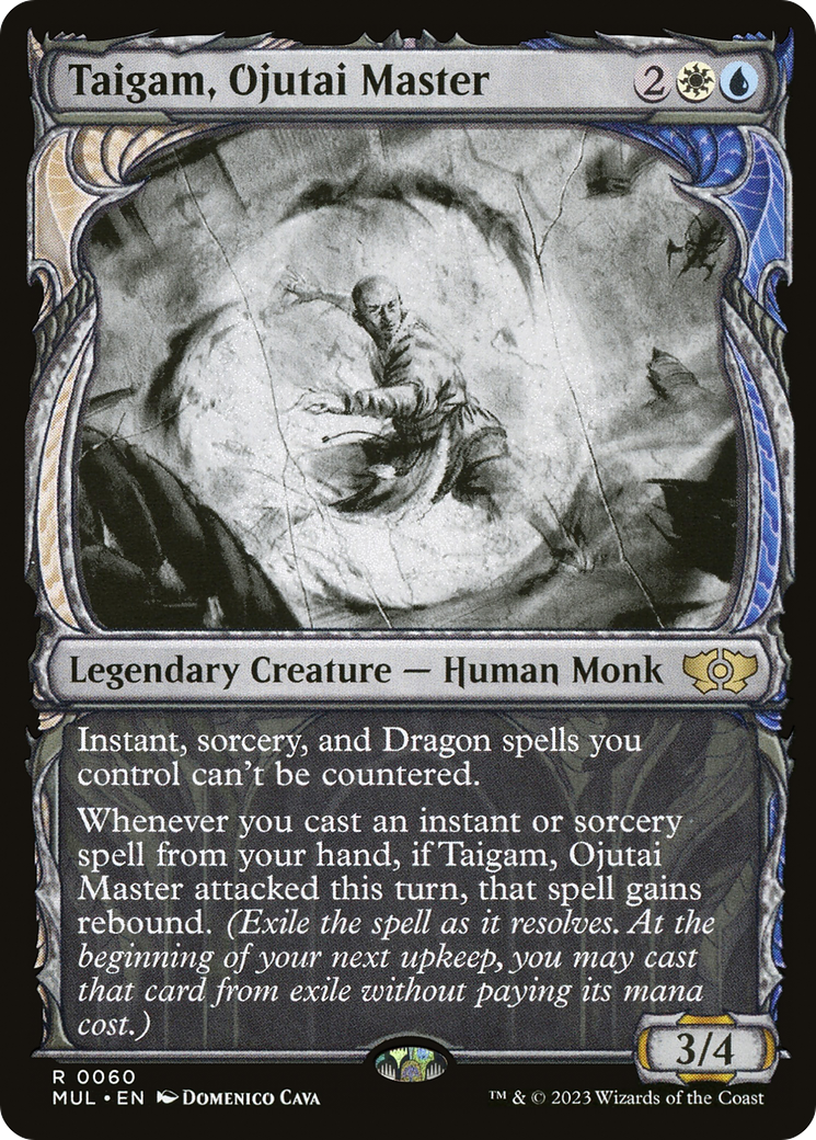 Taigam, Ojutai Master (MUL-060) (Showcase) (Foil)