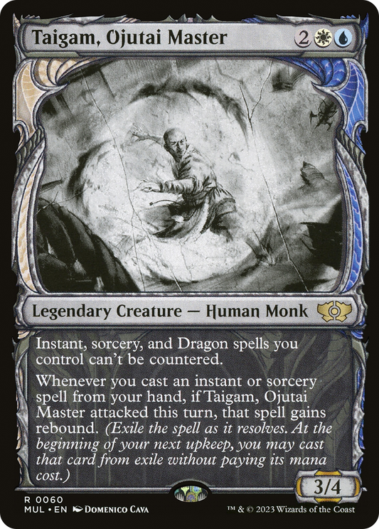 Taigam, Ojutai Master (MUL-060) (Showcase) (Foil)
