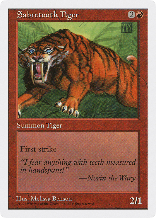 Sabretooth Tiger (5ED-264)