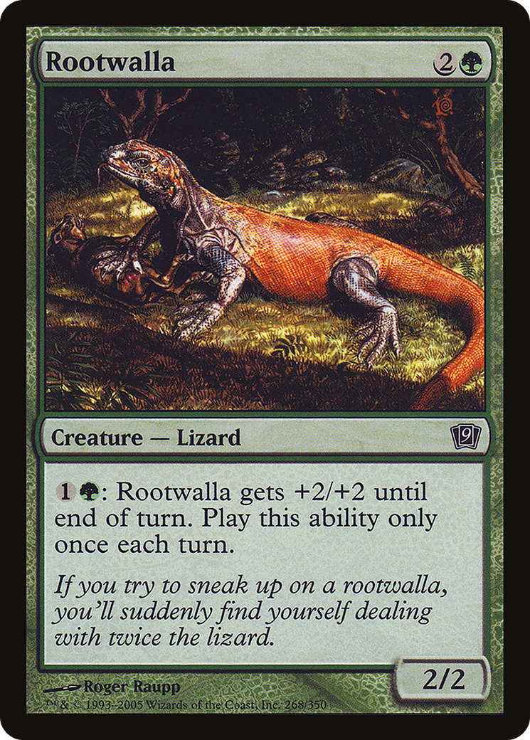 Rootwalla (9ED-268★) (Foil)