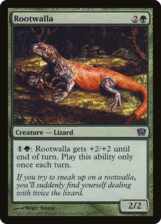Rootwalla (9ED-268★) (Foil)