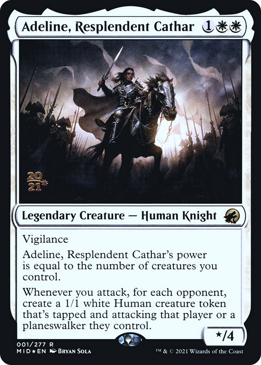 Adeline, Resplendent Cathar (PRE-01S) (Foil)