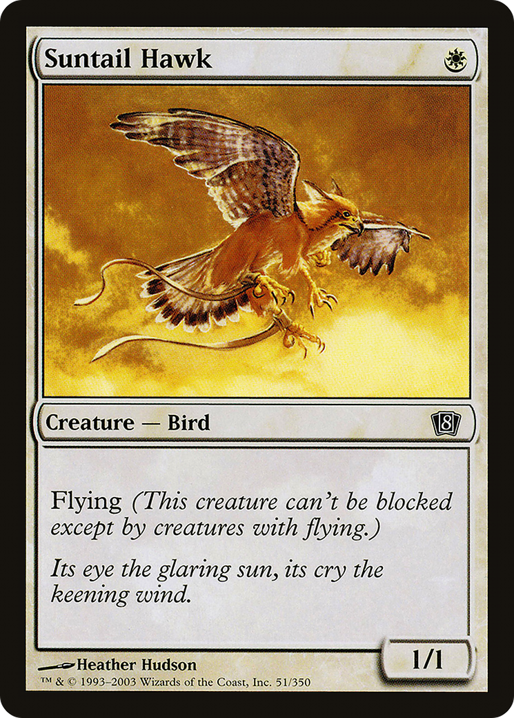 Suntail Hawk (8ED-51★) (Foil)