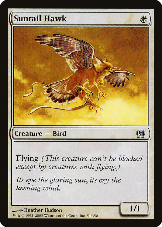 Suntail Hawk (8ED-51★) (Foil)